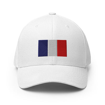 National Flag Caps - Collection 3 France / S/M / White