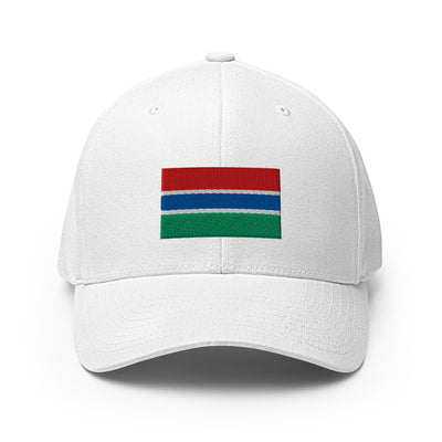 National Flag Caps - Collection 3 Gambia / S/M / White