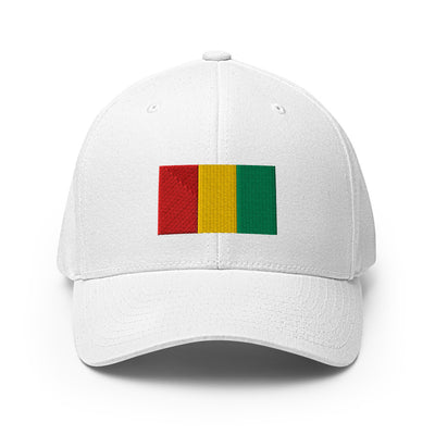 National Flag Caps - Collection 3 Guinea / S/M / White