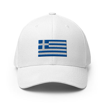 National Flag Caps - Collection 3 Greece / S/M / White