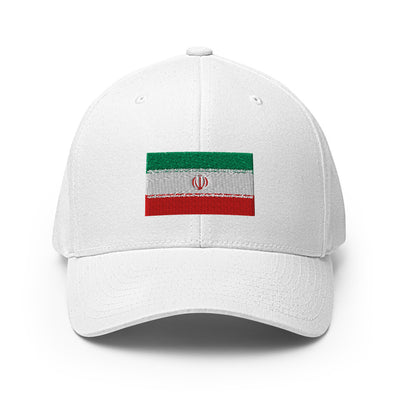 National Flag Caps - Collection 4 Iran / S/M / White