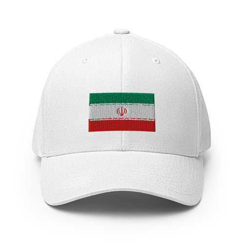 National Flag Caps - Collection 4 Iran / S/M / White