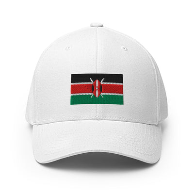 National Flag Caps - Collection 4 Kenya / S/M / White