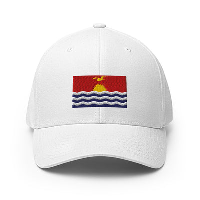 National Flag Caps - Collection 4 Kiribati / S/M / White