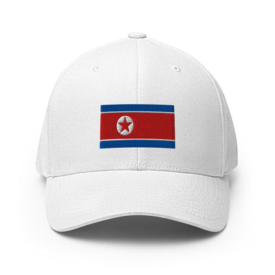 National Flag Caps - Collection 4 North Korea / S/M / White