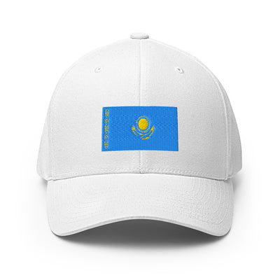 National Flag Caps - Collection 4 Kazakhstan / S/M / White