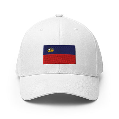 National Flag Caps - Collection 4 Liechtenstein / S/M / White