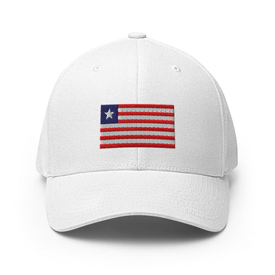 National Flag Caps - Collection 4 Liberia / S/M / White