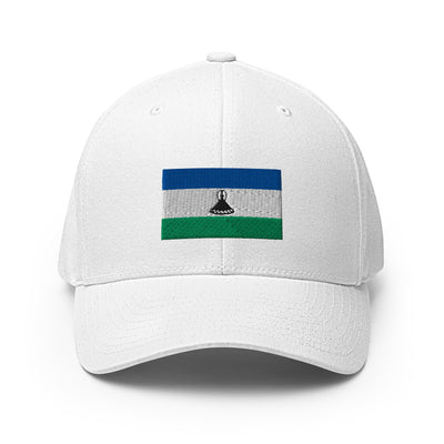 National Flag Caps - Collection 5 Lesotho / S/M / White