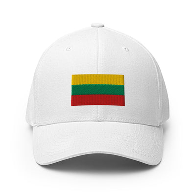 National Flag Caps - Collection 5 Lithuania / S/M / White