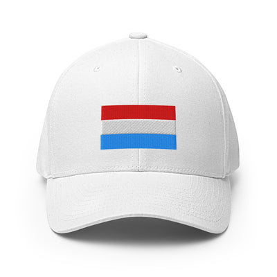 National Flag Caps - Collection 5 Luxembourg / S/M / White