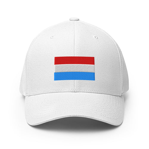 National Flag Caps - Collection 5 Luxembourg / S/M / White