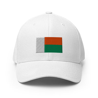 National Flag Caps - Collection 5 Madagascar / S/M / White