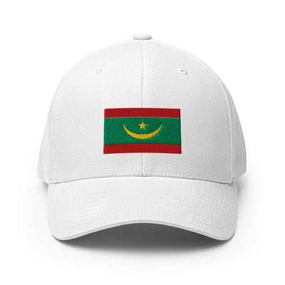 National Flag Caps - Collection 5 Mauritania / S/M / White