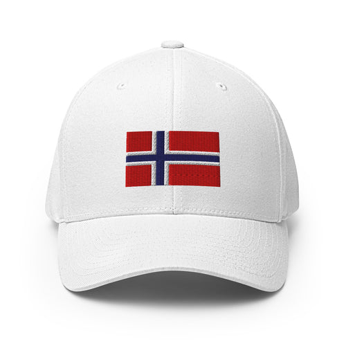National Flag Caps - Collection 6 Norway / S/M / White