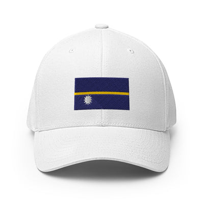 National Flag Caps - Collection 6 Nauru / S/M / White