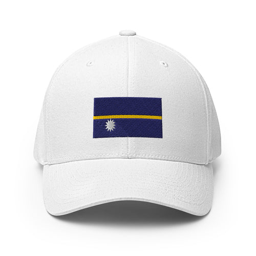 National Flag Caps - Collection 6 Nauru / S/M / White