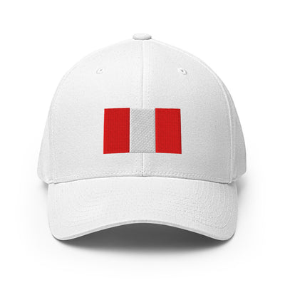 National Flag Caps - Collection 6 Peru / S/M / White