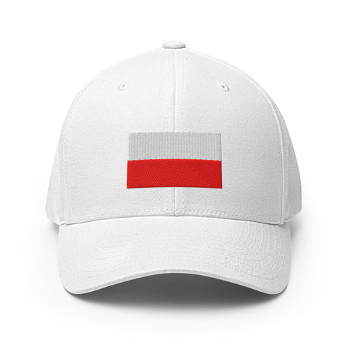 National Flag Caps - Collection 6 Poland / S/M / White