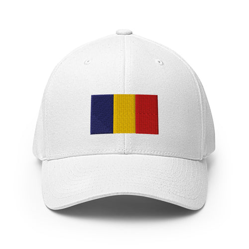 National Flag Caps - Collection 6 Romania / S/M / White