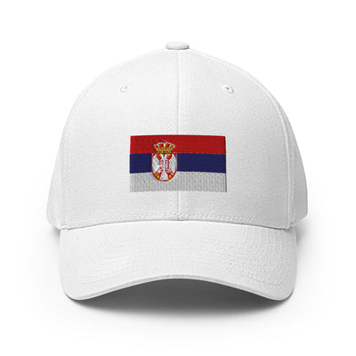 National Flag Caps - Collection 6 Serbia / S/M / White
