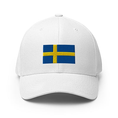National Flag Caps - Collection 7 Sweden / S/M / White