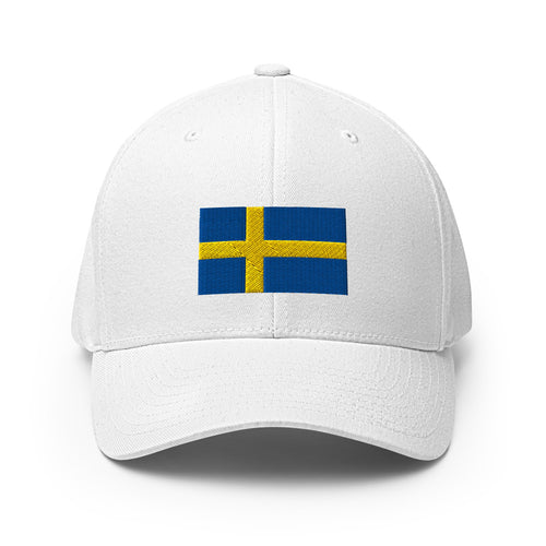 National Flag Caps - Collection 7 Sweden / S/M / White