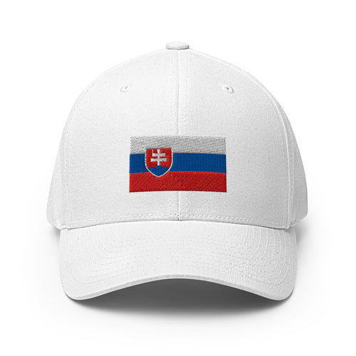 National Flag Caps - Collection 7 Slovakia / S/M / White