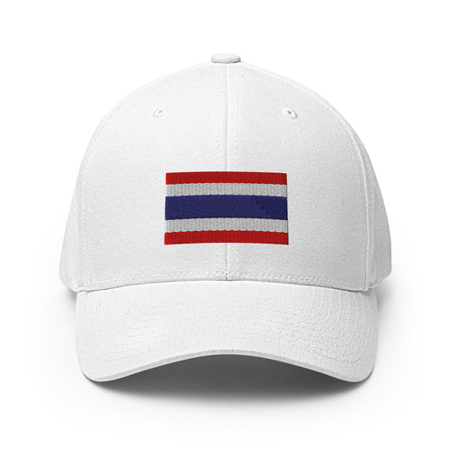 National Flag Caps - Collection 7 Thailand / S/M / White