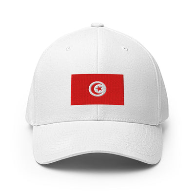 National Flag Caps - Collection 7 Tunisia / S/M / White