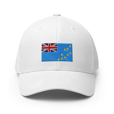 National Flag Caps - Collection 8 Tuvalu / S/M / White