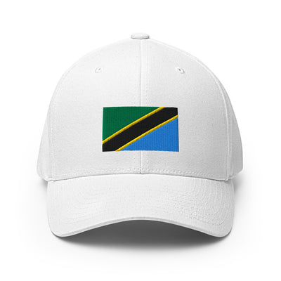 National Flag Caps - Collection 8 Tanzania / S/M / White