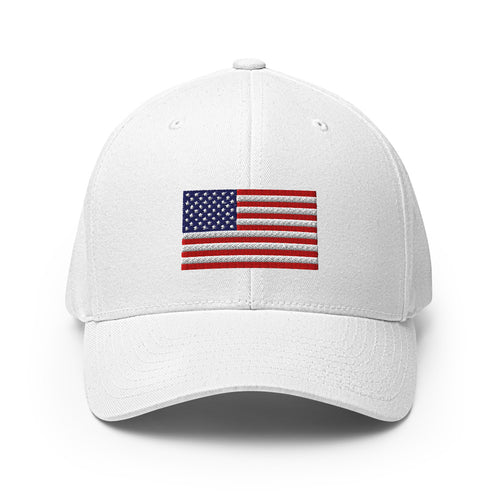 National Flag Caps - Collection 8 United States / S/M / White