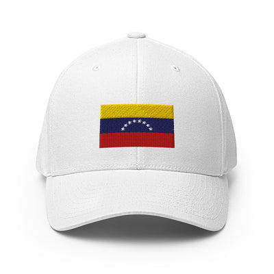 National Flag Caps - Collection 8 Venezuela / S/M / White