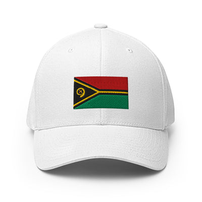 National Flag Caps - Collection 8 Vanuatu / S/M / White