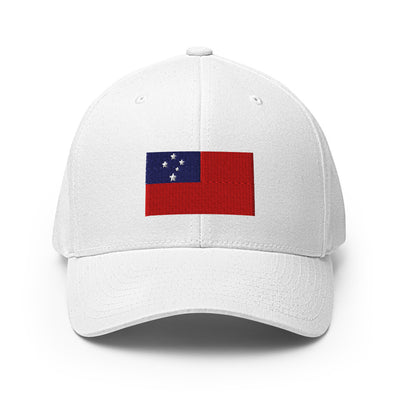 National Flag Caps - Collection 8 Samoa / S/M / White