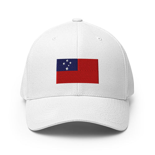 National Flag Caps - Collection 8 Samoa / S/M / White