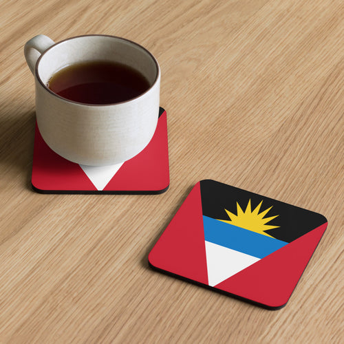 National Flag Coasters - Collection 1 Antigua & Barbuda / 3.74x3.74