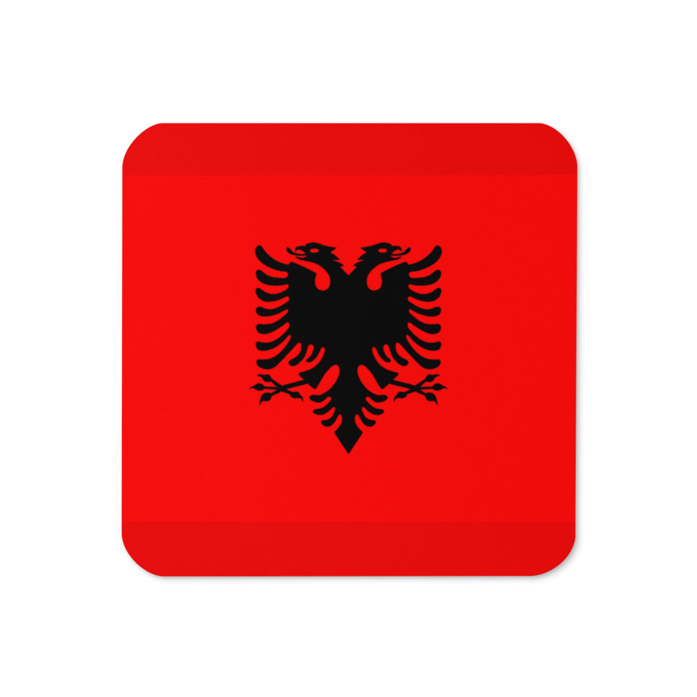 National Flag Coasters - Collection 1 Albania coaster