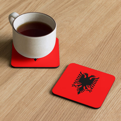 National Flag Coasters - Collection 1 Albania / 3.74x3.74