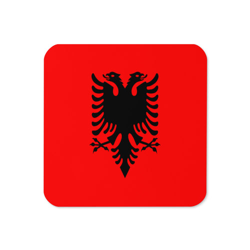 National Flag Coasters - Collection 1 Albania / 3.74x3.74