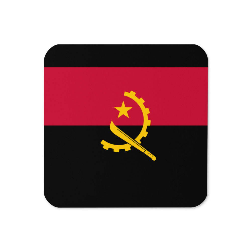 National Flag Coasters - Collection 1 Angola coaster