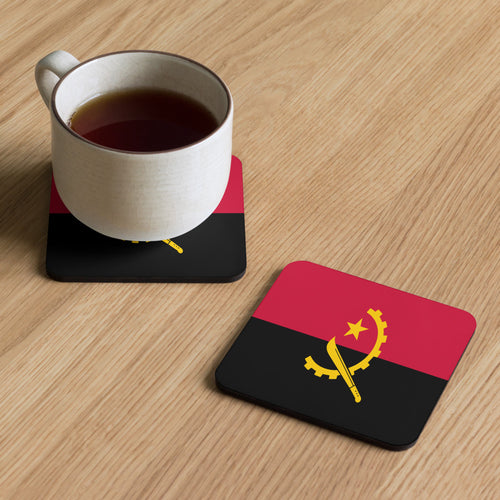 National Flag Coasters - Collection 1 Angola / 3.74x3.74