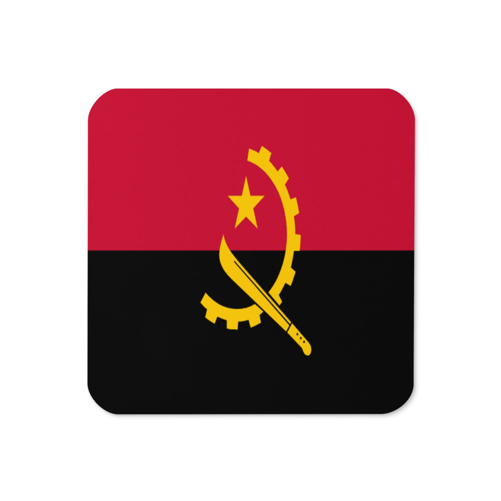 National Flag Coasters - Collection 1 Angola coaster