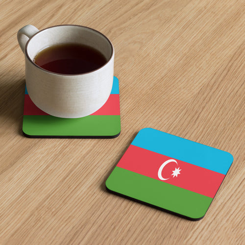 National Flag Coasters - Collection 1 Azerbaijan / 3.74x3.74