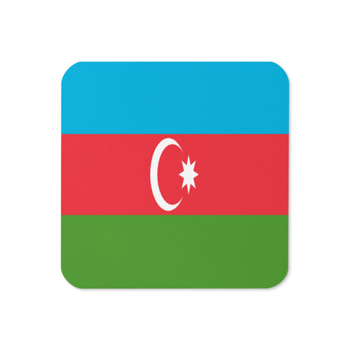 National Flag Coasters - Collection 1 Azerbaijan / 3.74x3.74