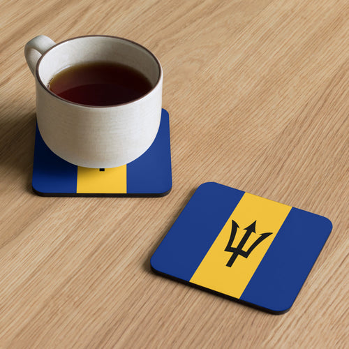 National Flag Coasters - Collection 1 Barbados / 3.74x3.74