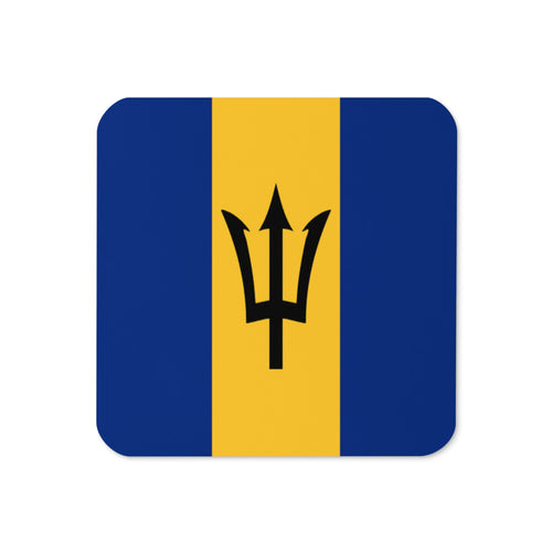 National Flag Coasters - Collection 1 Barbados / 3.74x3.74