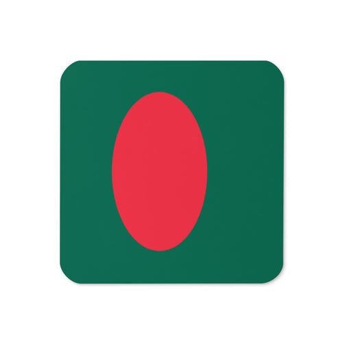 National Flag Coasters - Collection 1 Bangladesh / 3.74x3.74