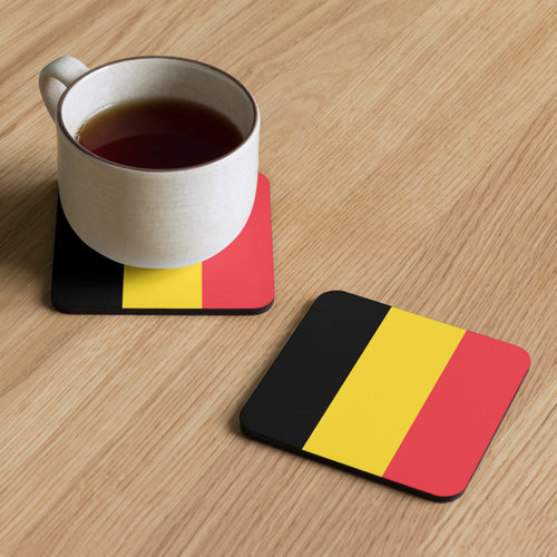 National Flag Coasters - Collection 1 Belgium / 3.74x3.74